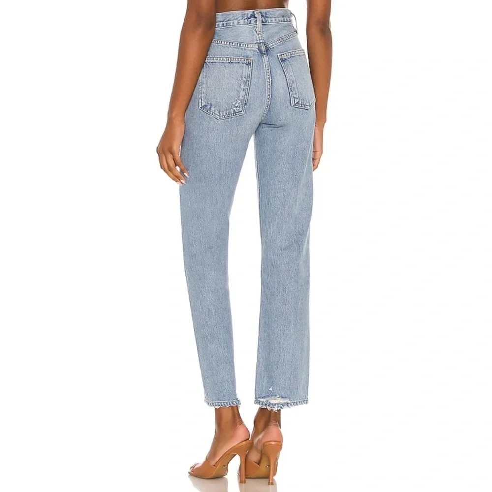 AGOLDE NWT 90’s Pinch Waist High Rise Straight Soundwave Jeans
